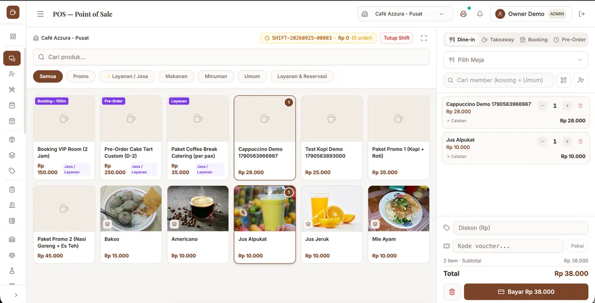 POS Kasir Modern screenshot 1